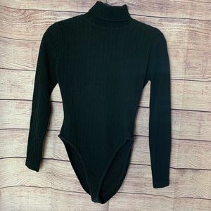 Vintage Turtleneck Bodysuit L